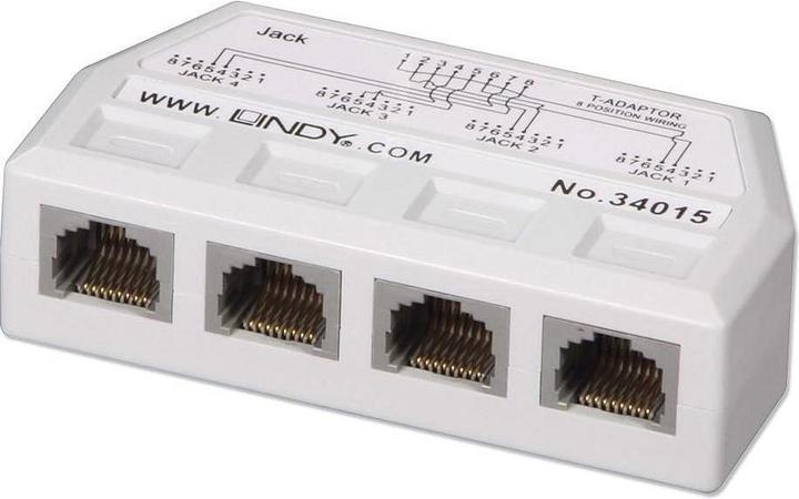 Lindy RJ45 Telefon Line Splitter 1:4
