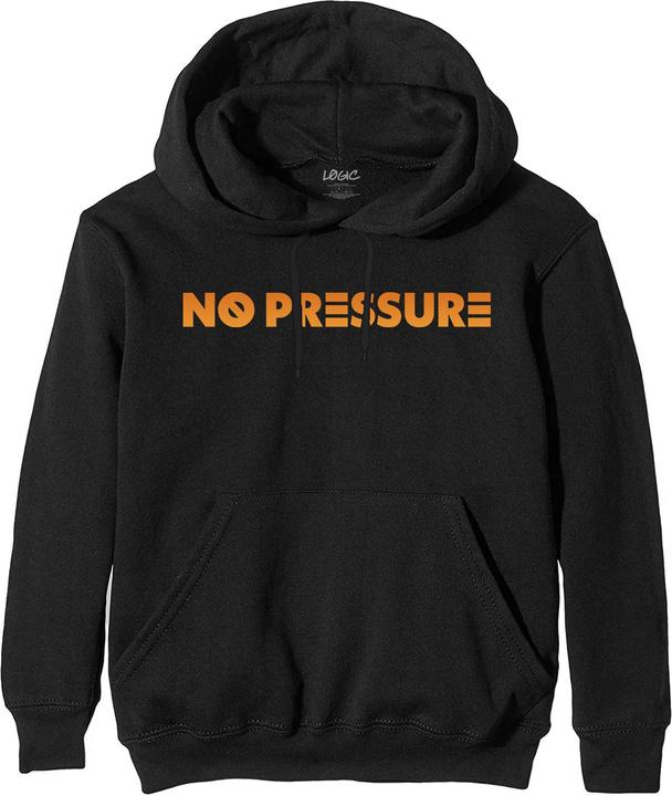 Immagine prodotto Logic No Pressure Felpa con Cappuccio Gradiente di Colore Stampa posteriore Adulto Unisex (L)