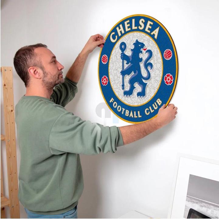 Produktbild Iconic Chelesea FC - Logo - Holz Puzzle Grösse M (270 Teile) (270 Teile)