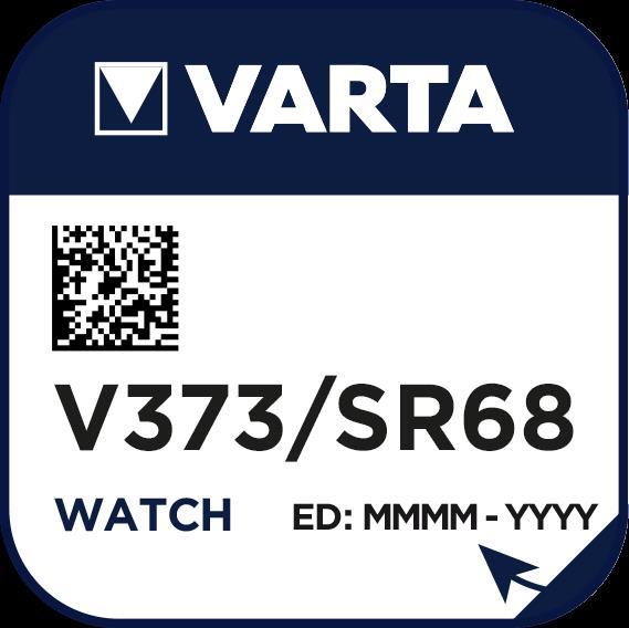 Actual product image Varta Watch V373 (1 pcs., V373, 28 mAh)