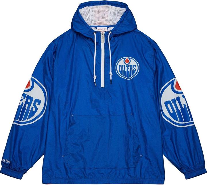 Immagine prodotto Mitchell & Ness M&N Giacca a vento Anorak Veste - ORIGINS Edmonton Oilers (M)
