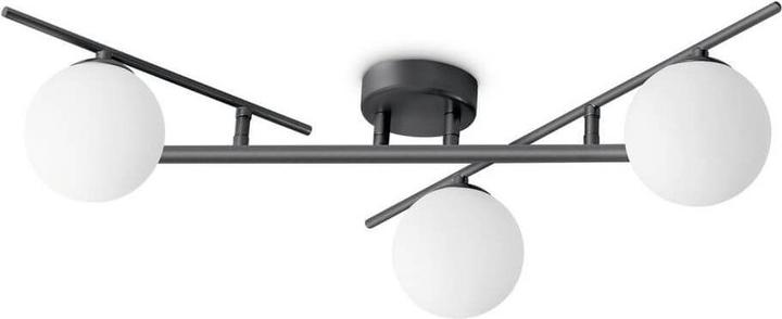 Produktbild Ideal lux ATLAS G9 Deckenleuchte 3x dimmbar Schwarz warmweiss 311357 (370 lm, G9)