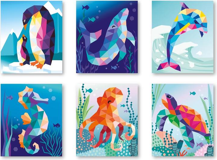 Produktbild Artista Sticker Painting Buch Ocean