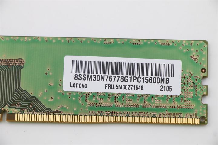 Actual product image Lenovo UDIMM,8GB,DDR4,3200,Samsung (1 x 8GB, 3200 MHz, DDR4-RAM, U-DIMM)
