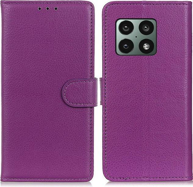 Actual product image MU Classic Litchi Leather Bookcover Series (OnePlus 10 Pro)