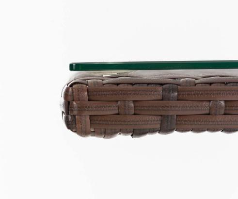 Produktbild Swisshandel24 Tisch Palermo, braun-meliert (59 cm)