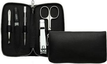 Image du produit Dukas Set de manucure noir pour hommes Zipper 6 Piece Premium Line
