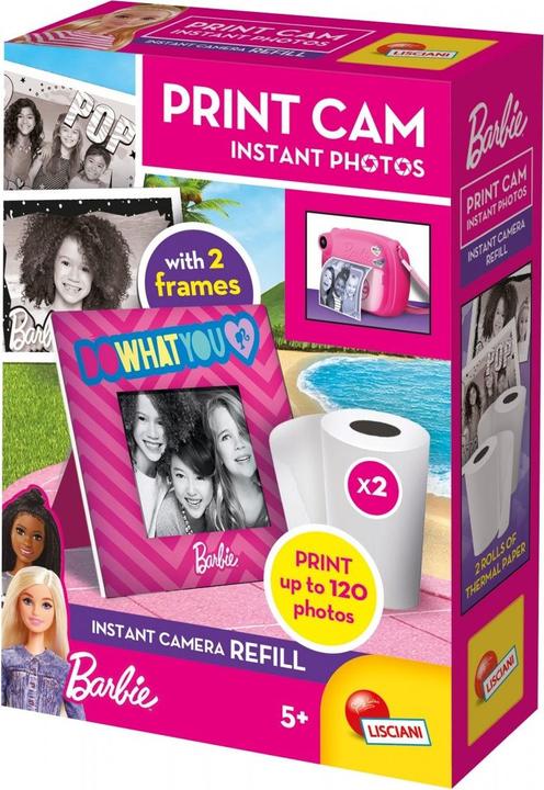Immagine prodotto Lisciani Rulli per la macchina Barbie Print Cam - 2 sztuki