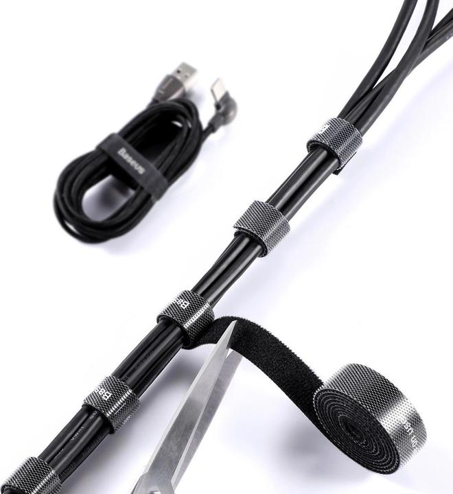 Actual product image Baseus Rainbow Circle (Velcro cable ties, 3000 mm, 1 pcs.)