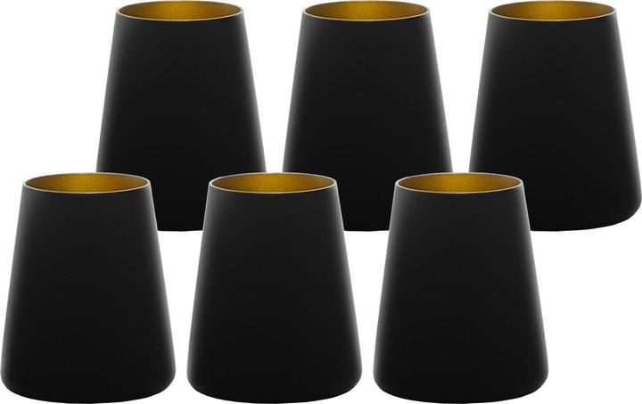 Stölzle Elements Power gobelet 380ml noir/or (0.38 l, 1 x)
