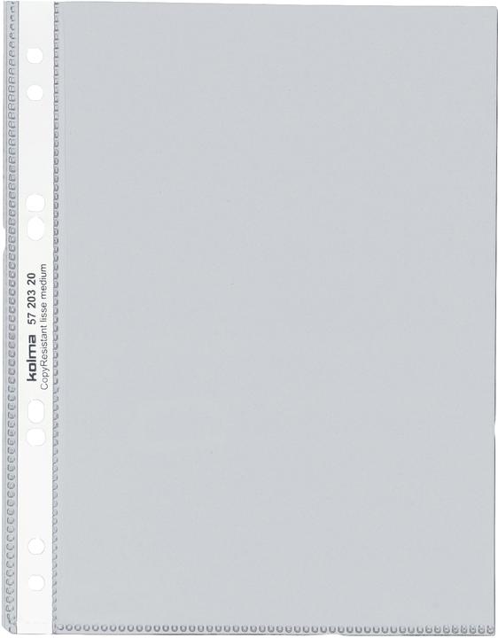Kolma A5 high smooth medium universal punched pocket (A5, 10 x)
