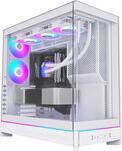 Actual product image Montech HS02 PRO (weiss, Tempered Glass x 2)