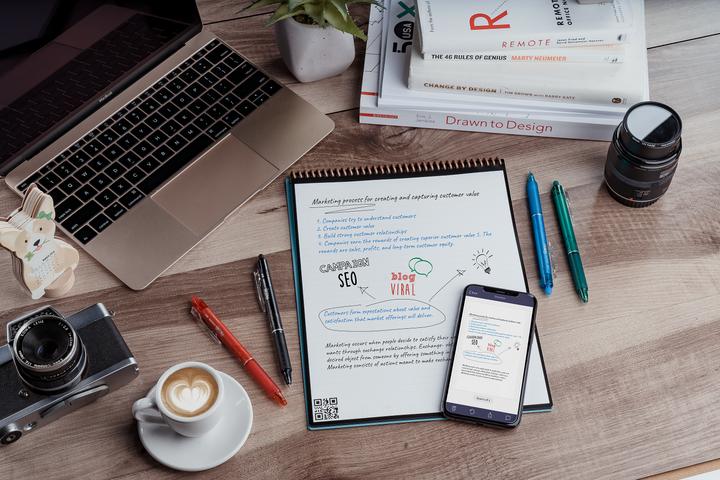 Produktbild Rocketbook Flip (A4, Liniert, Weicher Einband)