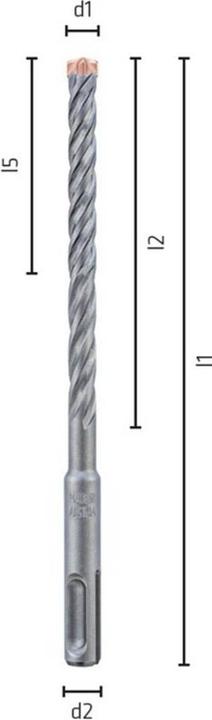 Productafbeelding Alpen Hammerbohrer Force (8 mm)