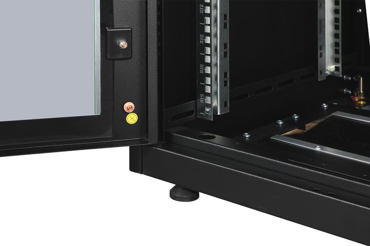 Actual product image Assmann DIGITUS 36U network cabinet 1787x600x600 mm color black RAL 9005 (10.87 RU, 19 inch rack)