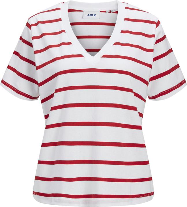 JJXX Jxannie Reg Vneck Stripe Ss Tee Jrs Sn (S)