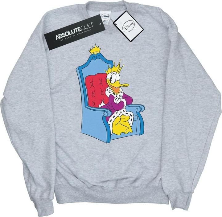 Disney Donald Duck King Donald Sweatshirt (L)