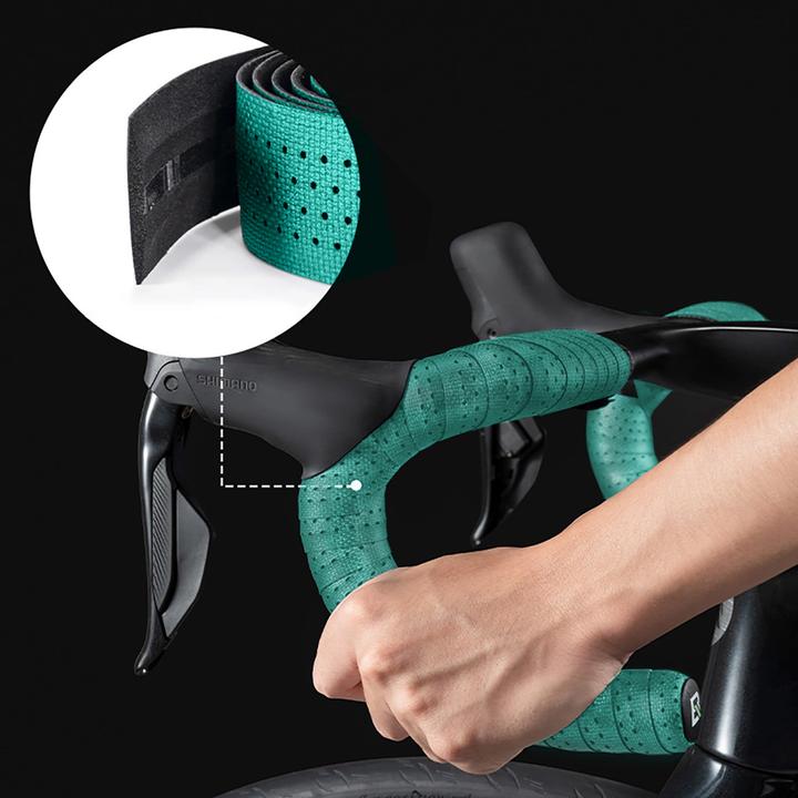 Produktbild Rockbros Handlebar Tape Perforated Silicone - Green