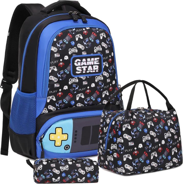 Immagine prodotto Only-Bags.Store Zaino scuola bambini zaino scuola per adolescenti set zaino giornaliero