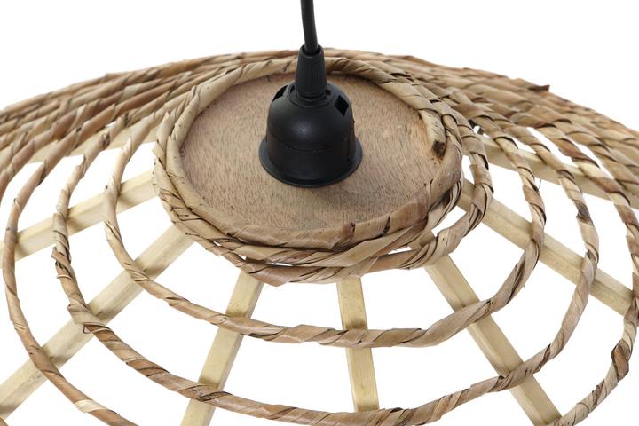 Image du produit DKD Home Decor Ceiling Light Brown Metal 50 W Urban 220 V 57 x 57 x 19 cm 57 x 57 x 22 cm