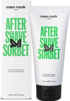 Men Rock After Shave Balm Sorbet Schnell einziehende Formel Beruhigende Linderung bei Empfindlichkeit nach (Aftershave Sprühpumpe)