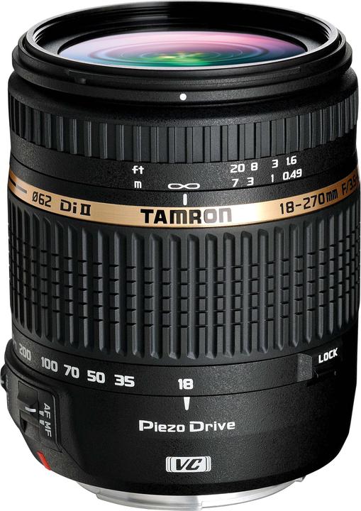 Image du produit Tamron AF 18-270mm, f/3.5-6.3 Di II VC PZD, Canon EF-S (Canon EF-S, APS-C / DX)