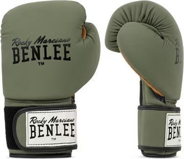 Produktbild Benlee Evans Boxhandschuhe Kaki Leder (12 OZ, 12)