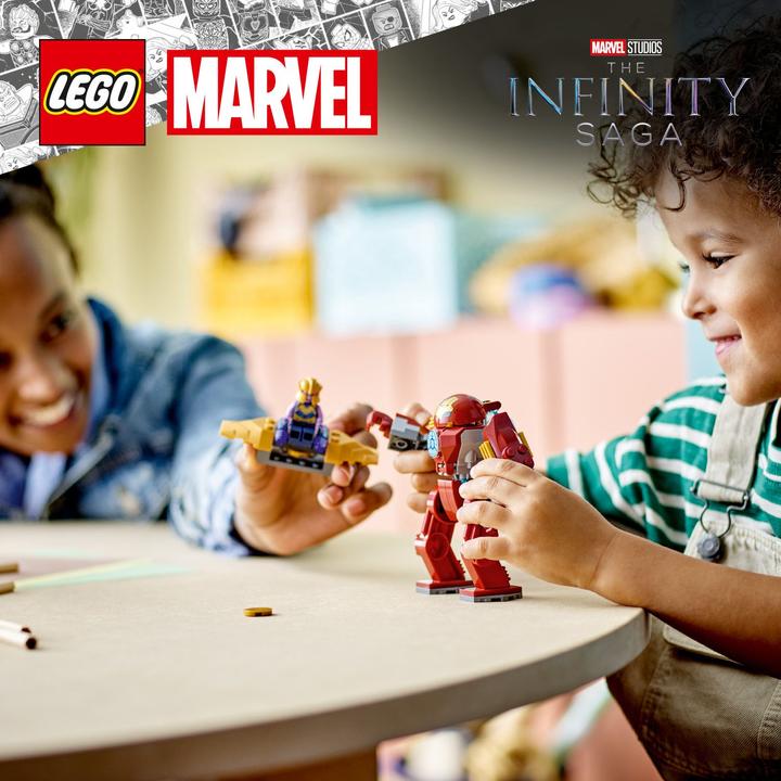 Produktbild LEGO Iron Man Hulkbuster vs. Thanos (76263, LEGO Marvel)