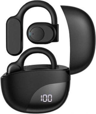 Wiwu Wireless charger - Open Wearable Stereo (OWS) Openbuds T20 - black (12 h, Wireless)