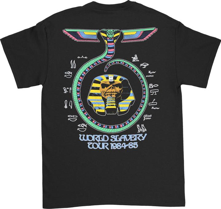 Actual product image Music Brand World Slavery Tour '84 '85 TShirt (S)