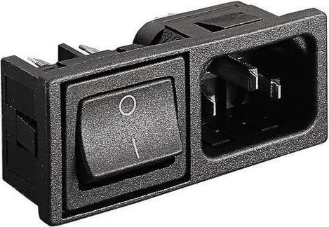 Produktbild Bulgin Filter IEC-Stecker Schalter 2p