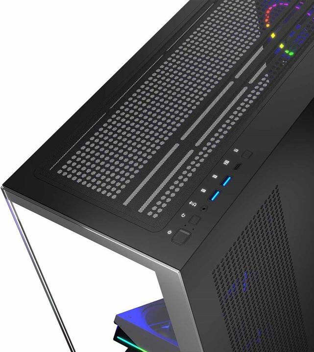 Produktbild Modecom Computergehäuse VOLCANO STELLAR ARGB MIDI 5F (ATX, Mini-ITX, mATX)