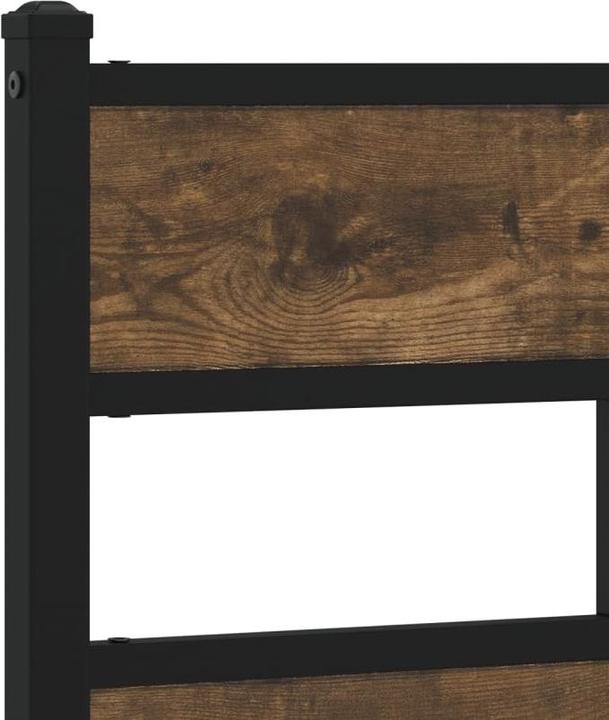 Actual product image VidaXL Bed frame Bed single bed without mattress 80x200 cm wood-based material (80 x 200 cm)