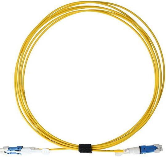 Actual product image BlueOptics Duplex fibre optic patch cable CS-UPC/CS-UPC Singlemode 1 metre (U/UTP, CAT8.1, 1 m)