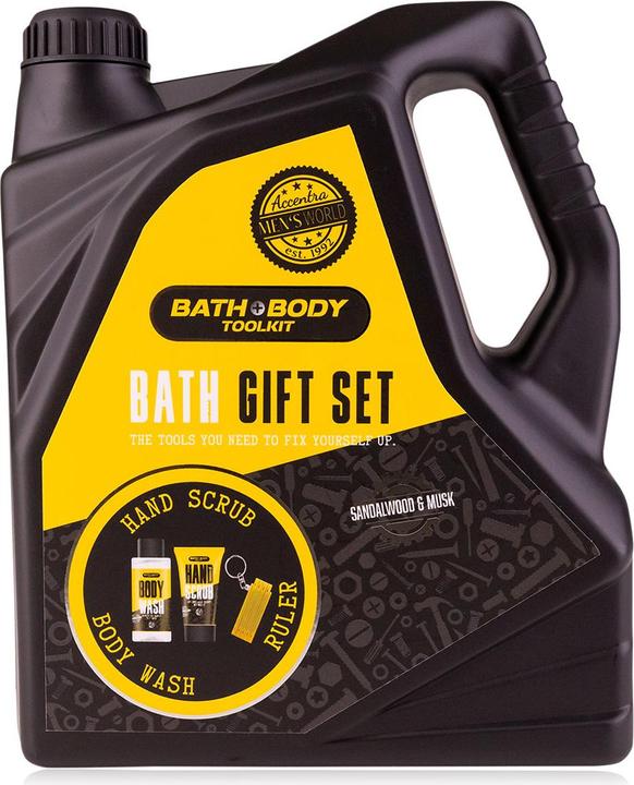 Accentra Geschenkset für Männer BATH + BODY TOOLKIT (Haarpflege set)