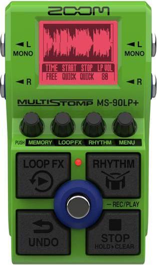 Zoom Effektgerät MS-90 LP+ Looper Pedal mit Netzteil (Looper)