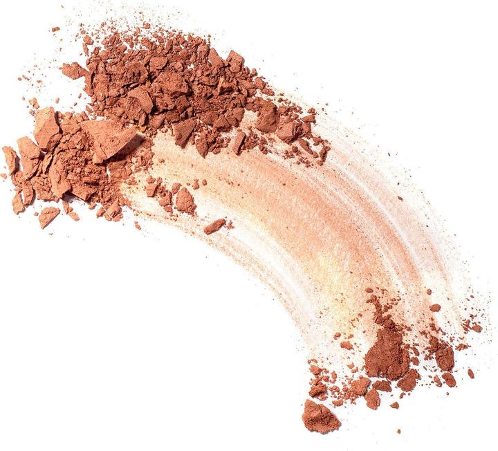 Actual product image Ere Perez Rice Powder Blush & Bronzer Roma (Roma: Peachy Blush and Copper Bronze, Highlighter, 9 g)