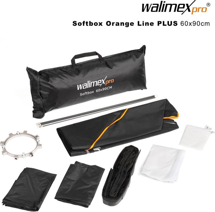 Produktbild Walimex pro pro Plus Orange Line 60x90 (Softbox)