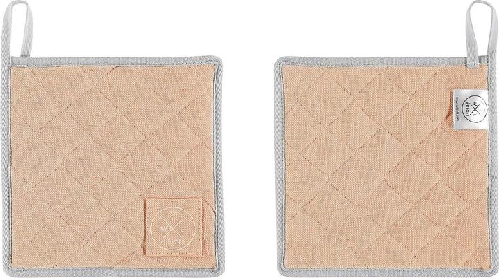 Witloft Potholder salmon 2pcs (100% recycled cotton)