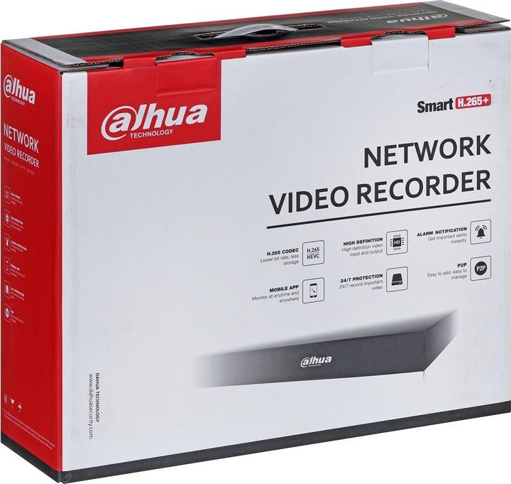 Immagine prodotto Dahua Lite DHI-NVR4208-4KS2/L 1U Nero (Videoregistratore di rete (NVR))