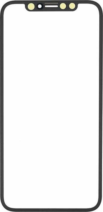 Produktbild BlackBerry Touch Glas mit Rahmen und OCA für iPhone X Weiss (iPhone X)