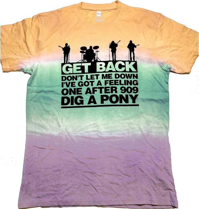 Get Back TShirt Farbgetaucht