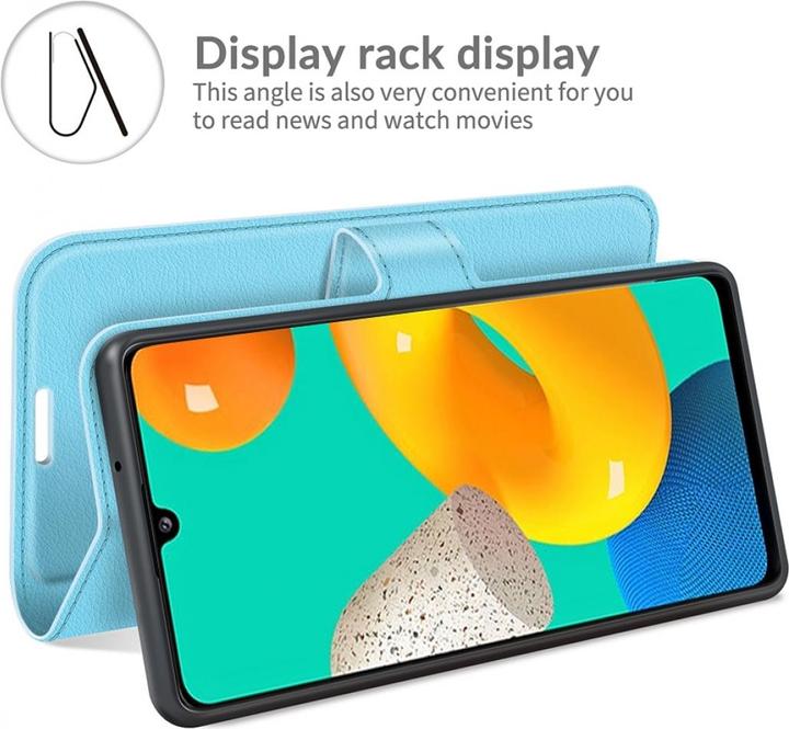 Actual product image Screenguard Samsung Galaxy M32 Leather Guard Leather Case (Samsung Galaxy M32)