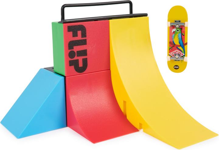 Image du produit Tech Deck, Competition Wall 2.0 X-Connect Park Creator, Coffret rampe à construire et à personnalise (Anglais)
