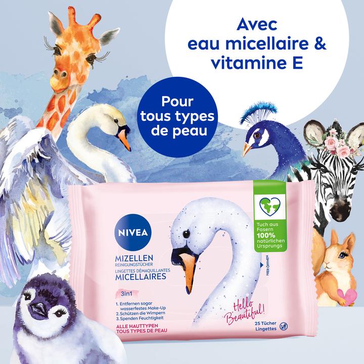 Image du produit NIVEA Micelles 3 en 1 (Eau micellaire, 25000 ml)