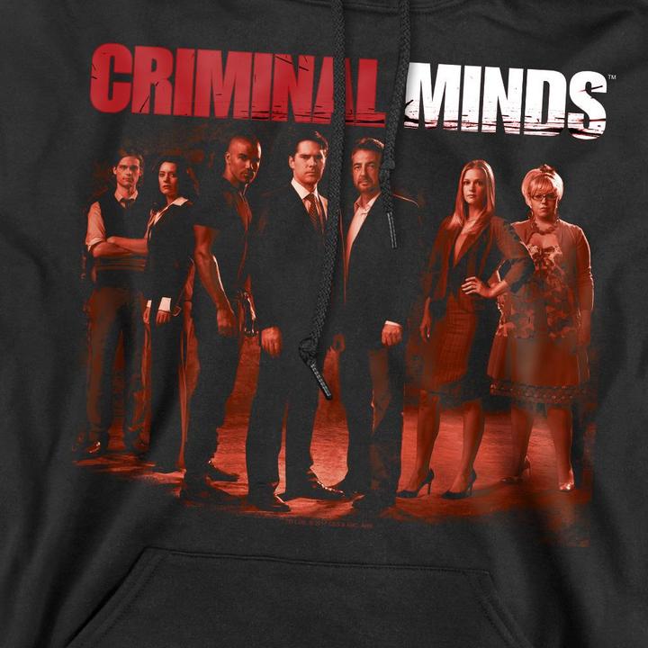 Immagine prodotto Criminal Minds The Crew Felpa con Cappuccio Uomo (XL)