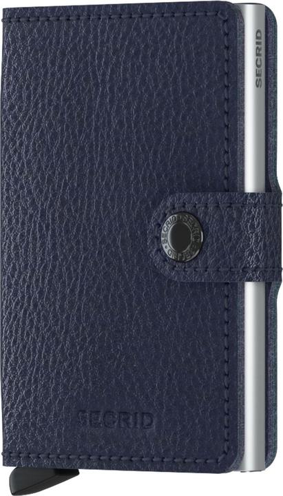 Secrid Miniwallet Vegetable Tanned Navy-Silver