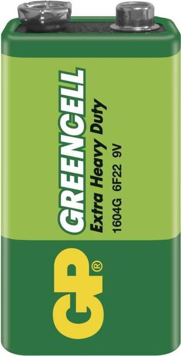 Produktbild GP Batteries ELEM.POWER GP 6F22 BP1 GREENCELL (9679) (1 Stk., 9V Block)