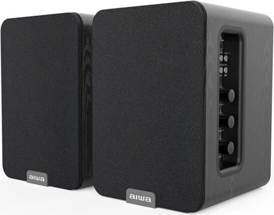 Immagine prodotto Aiwa ASP-A200 Coppia di altoparlanti attivi, nero (1 coppia, 25 W)