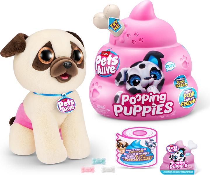 Produktbild Zuru Pets Alive-Pooping Puppies- Series 1 (28 cm)